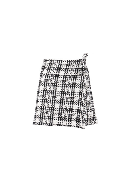 Abella Mini Tweed Skirt - 1