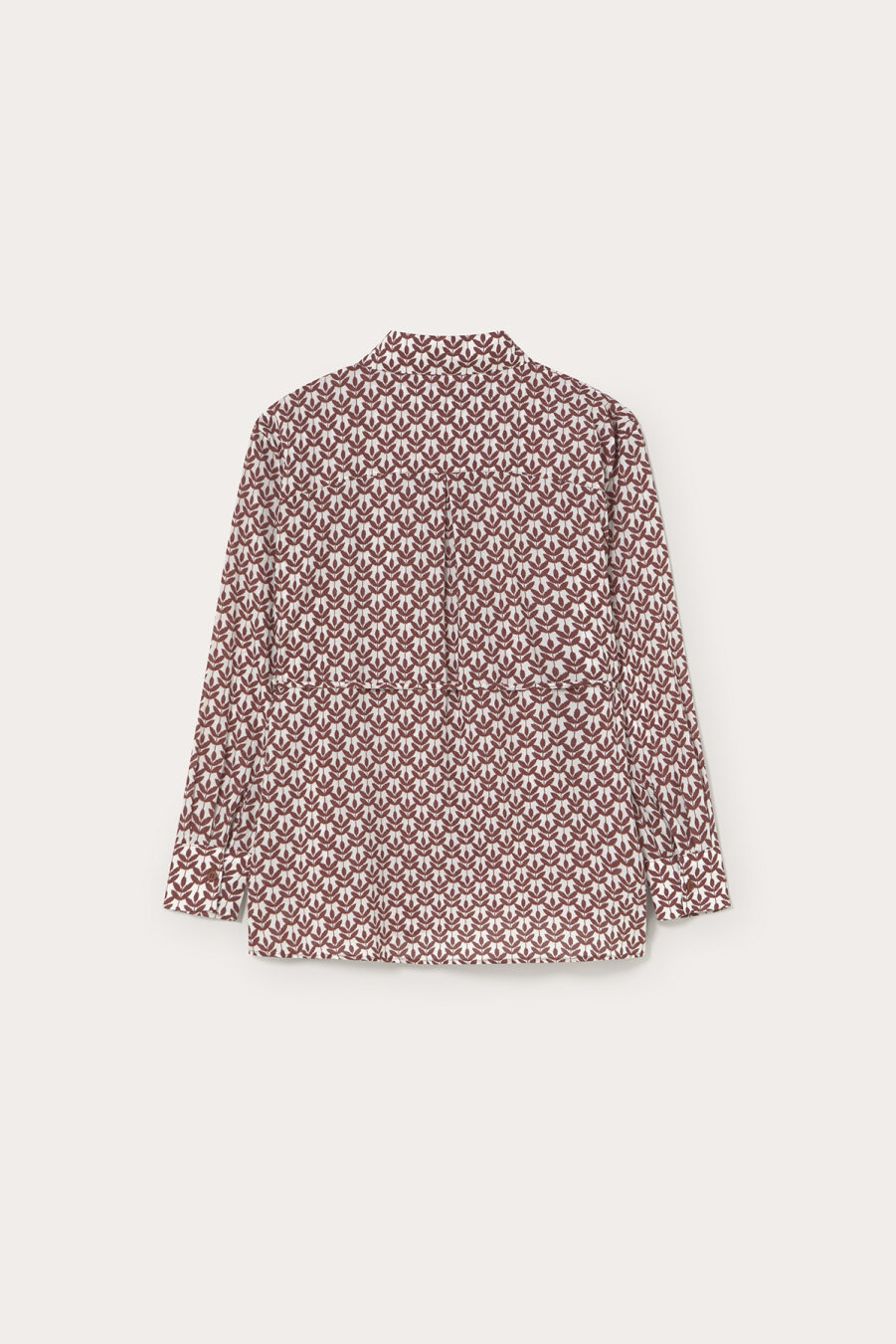 Adela Thin Belted Shirt - 3