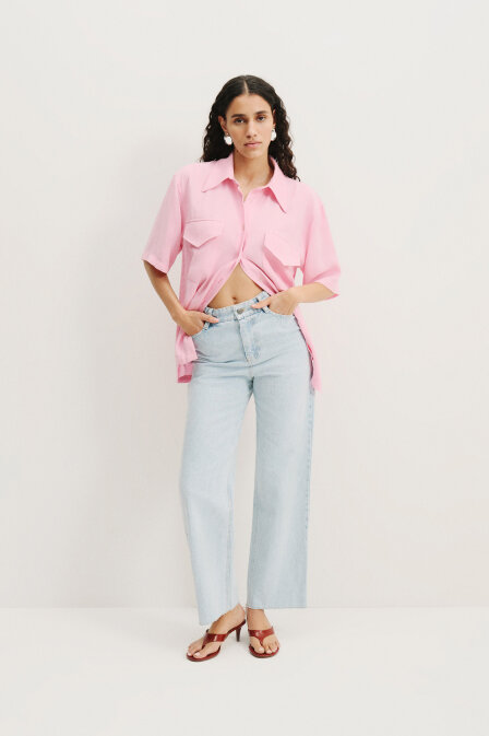 Aluna High Waist Fit Jeans - 2