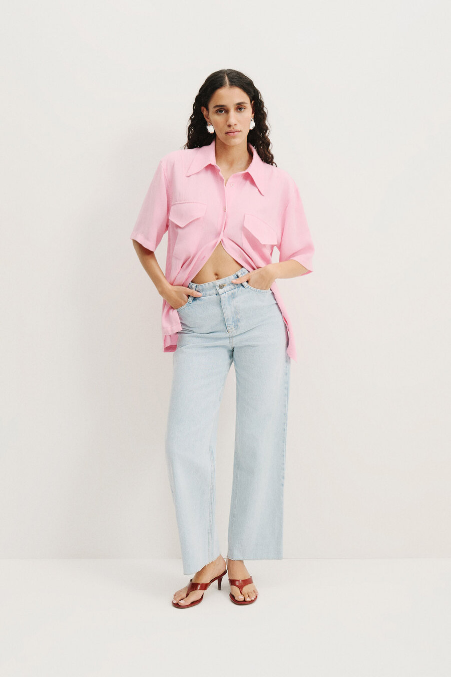 Aluna High Waist Fit Jeans - 2