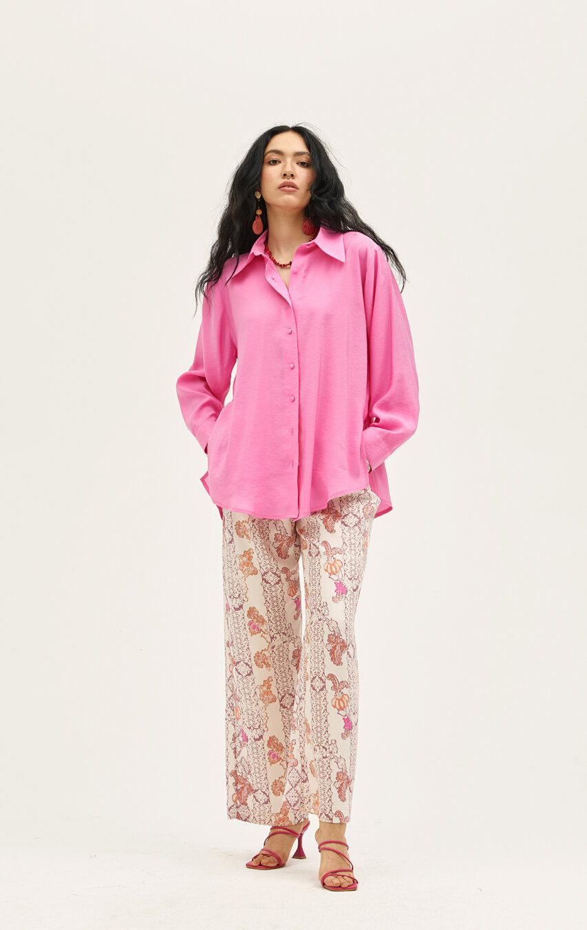 Amanda Modal Oversized Shirt - 5