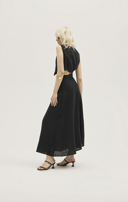 Antonia Linen Skirt - 4