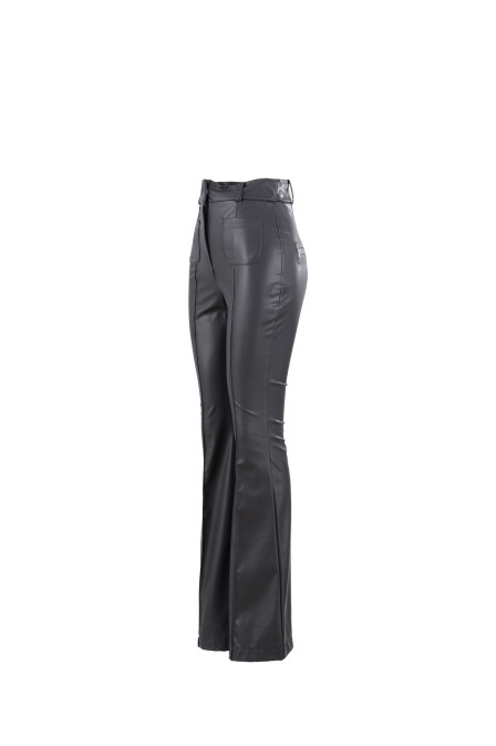 Astrit Leather Trousers - 2