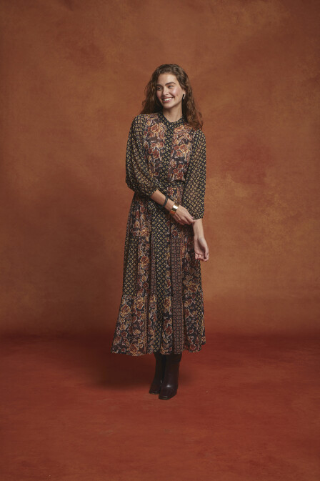 Audra Ethnic Dress - 3