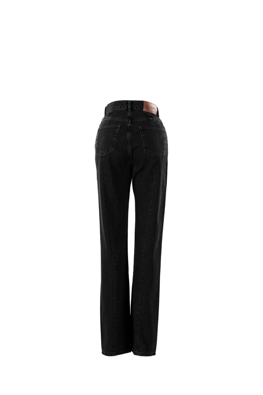 Black Denim Trousers - 3