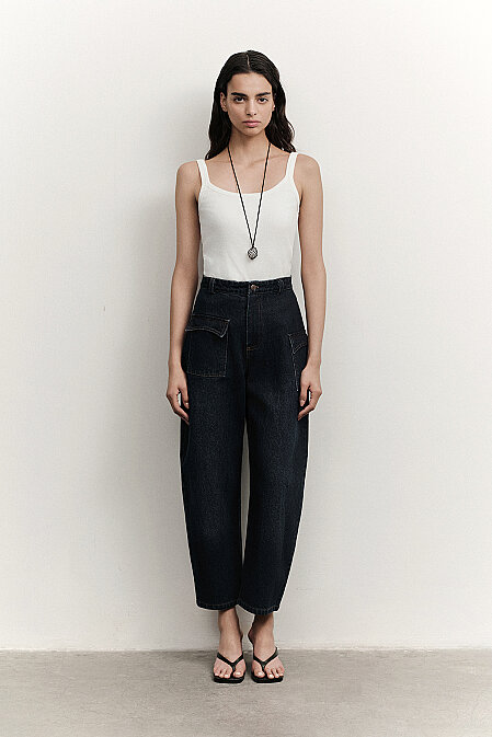 Blair Denim Pantolon - Pilea