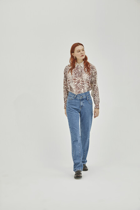 Blue Denim Trousers - 7