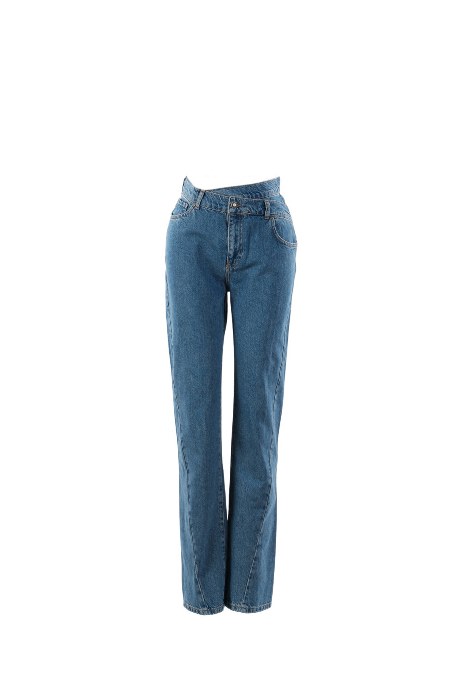 Blue Denim Trousers - 1