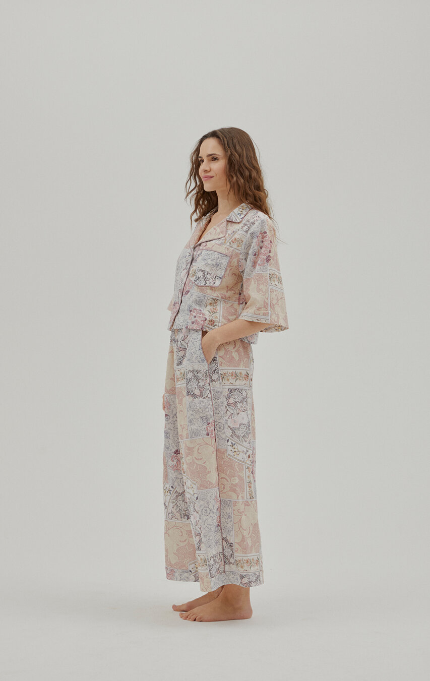 Brice Cotton Pajama Set - 4