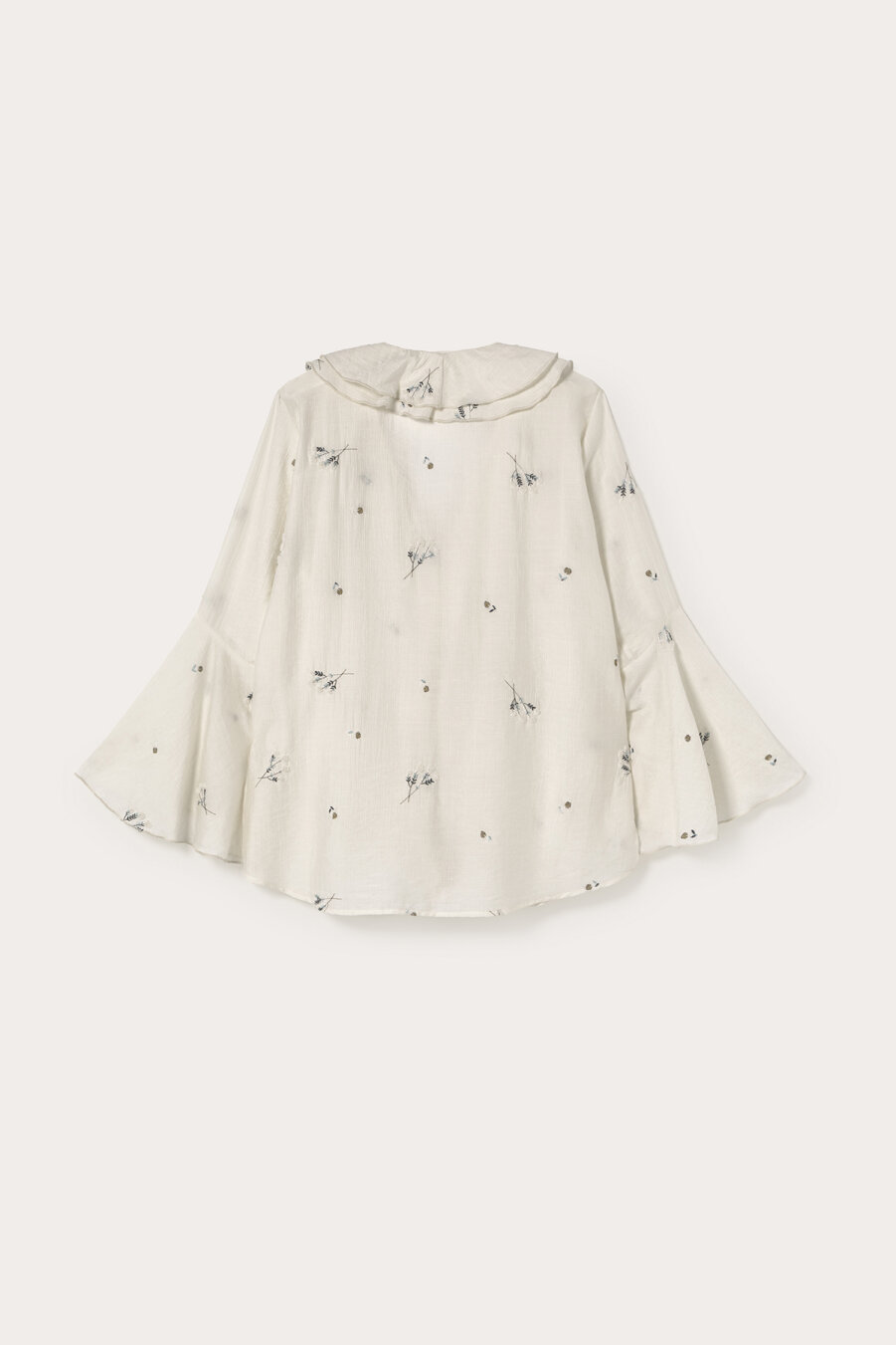 Briella Flounce Tied Shirt - 3