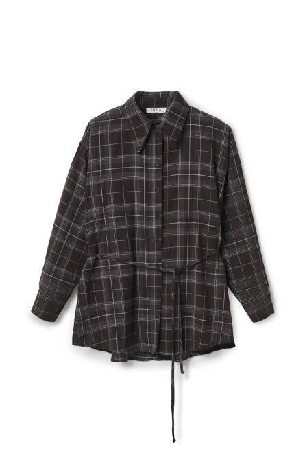 Brown Plaid Shirt - 5