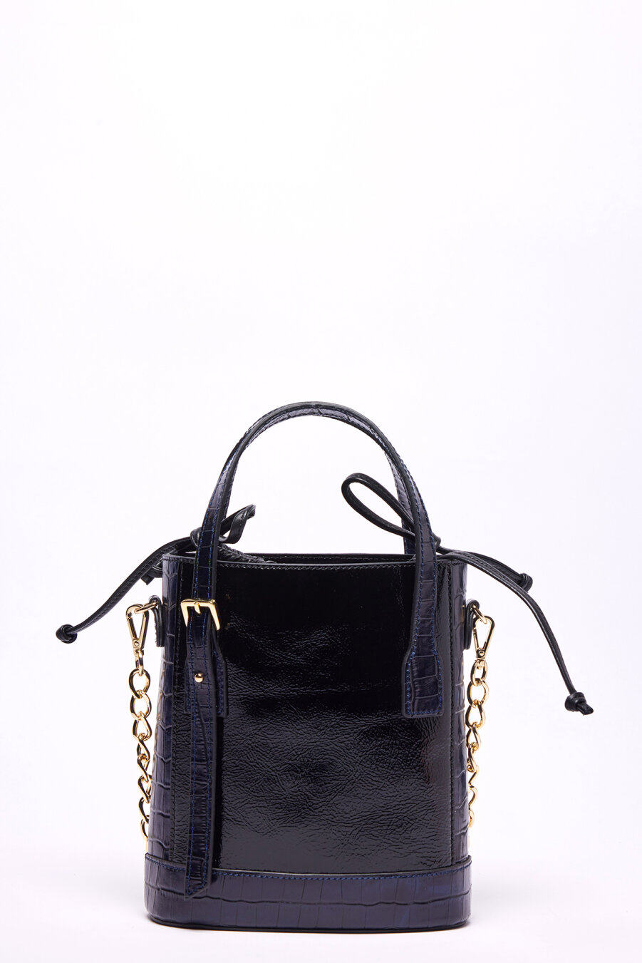 Bucket Bag - Black Navy - 4