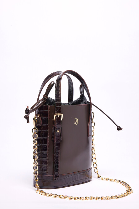 Bucket Bag - Dark Chocolate - 3