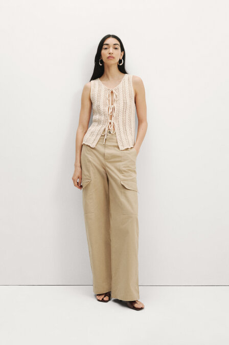 Cargo Pocket Trousers - 1