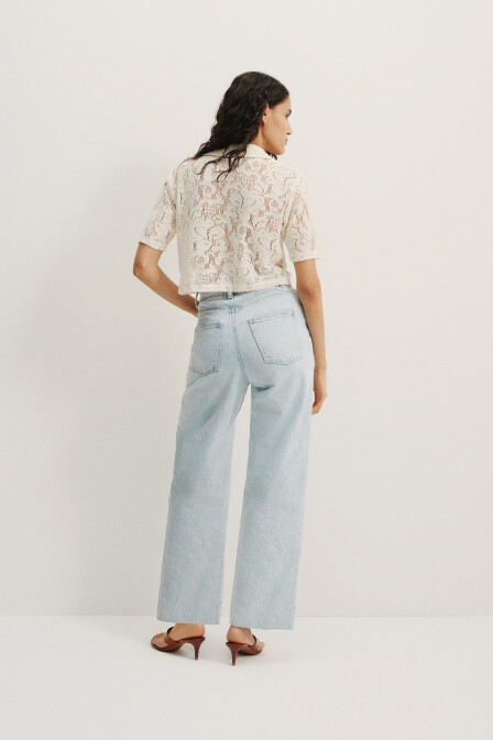 Cassira Knitted Short Sleeve Shirt - 6