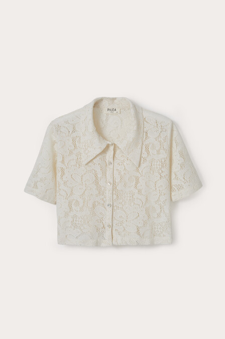 Cassira Knitted Short Sleeve Shirt - 3