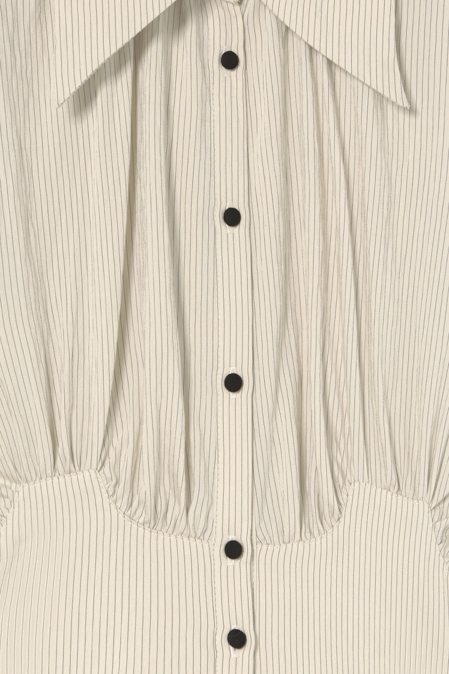 Çizgili Korseli Mini Elbise - 4