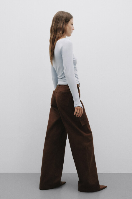 Cocoa Cargo Pants with Pockets - 4