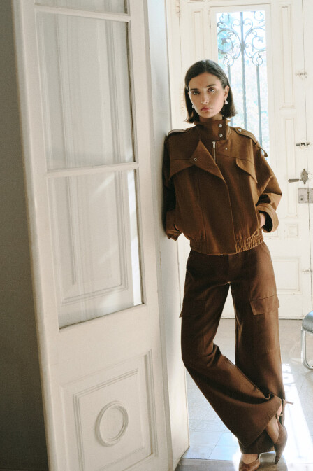 Cocoa Cargo Pants with Pockets - 2