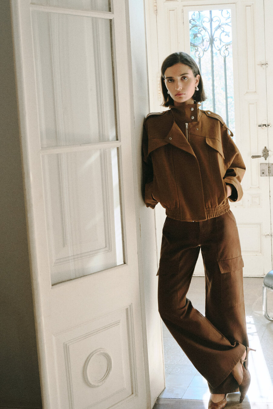 Cocoa Cargo Pants with Pockets - 2