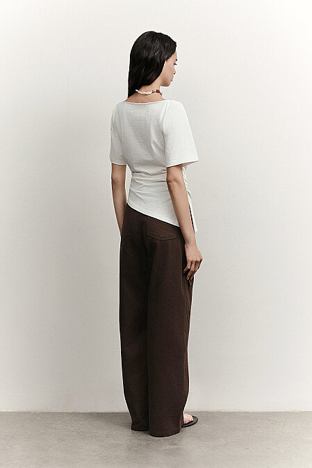 Cocoa Cargo Pants with Pockets - 2