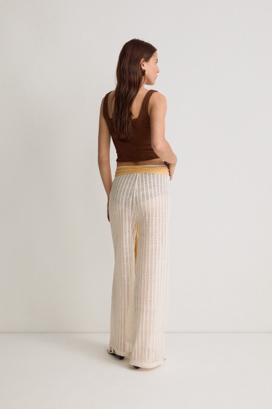 Crochet Palazzo Trousers - 3