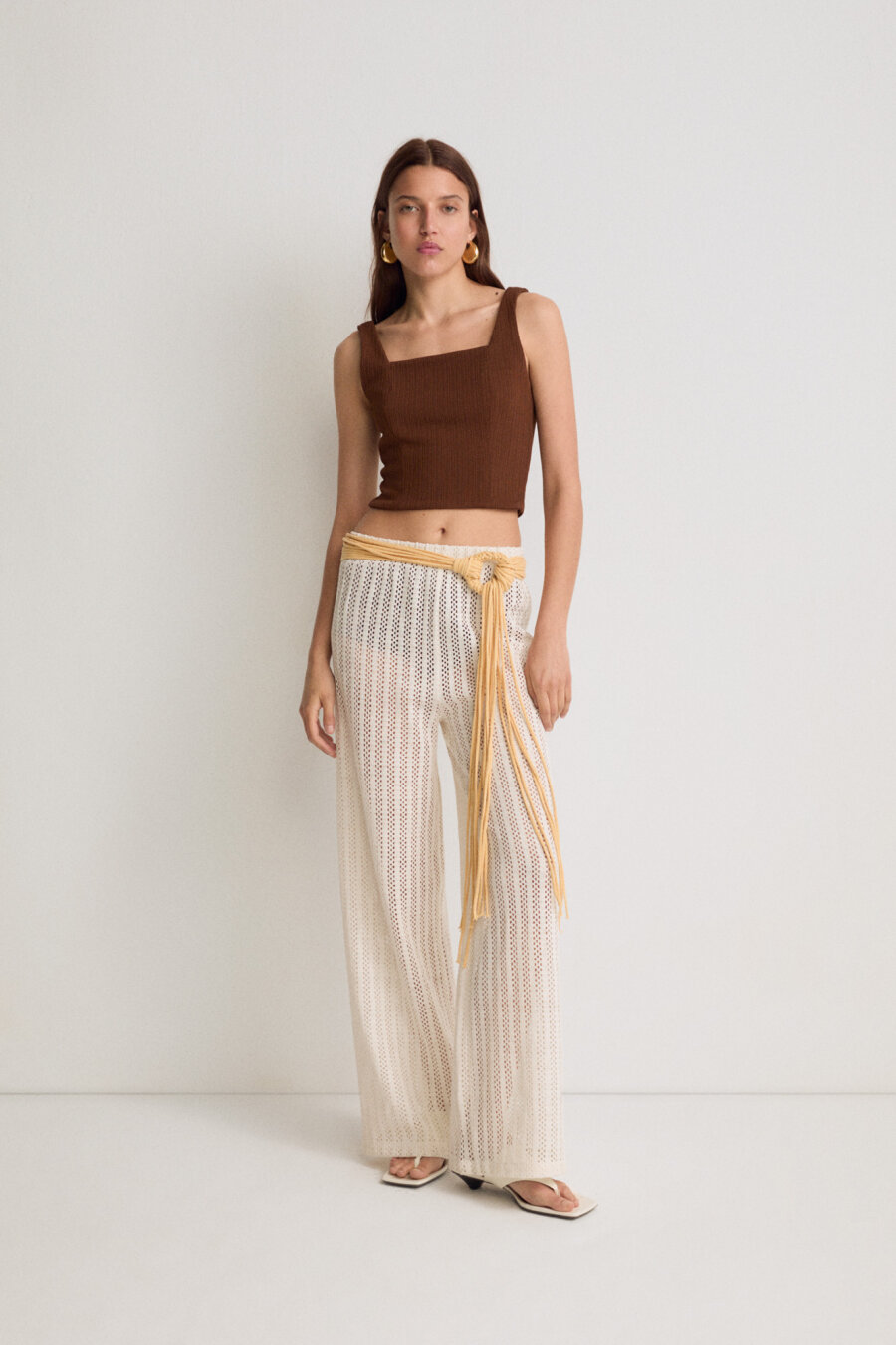 Crochet Palazzo Trousers - 2