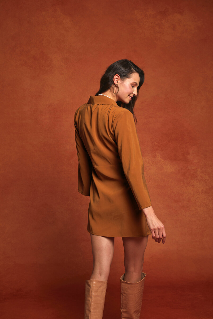 Desire Mini Camel Dress - 2