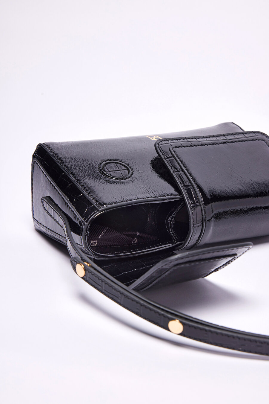 Double Eye Mini Bag – Black - 3