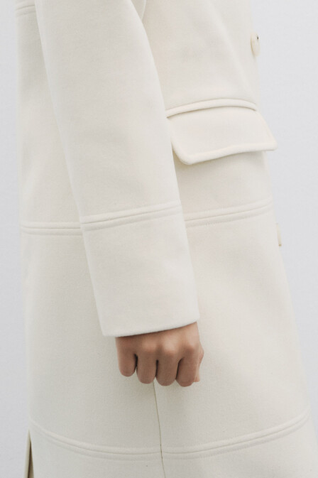 Eden Ecru Cache Coat - 5