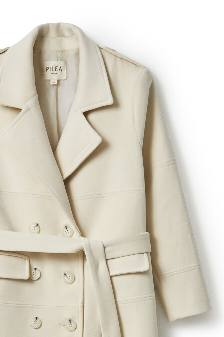 Eden Ecru Cache Coat - 6