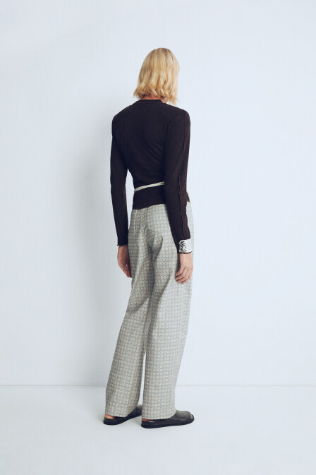 Elora Patterned Trousers - 4