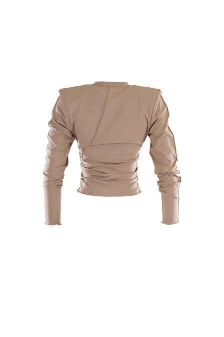 Etoile Beige Blouse - 2