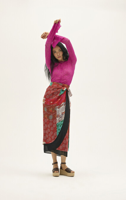 Faustina Tie Skirt - 1