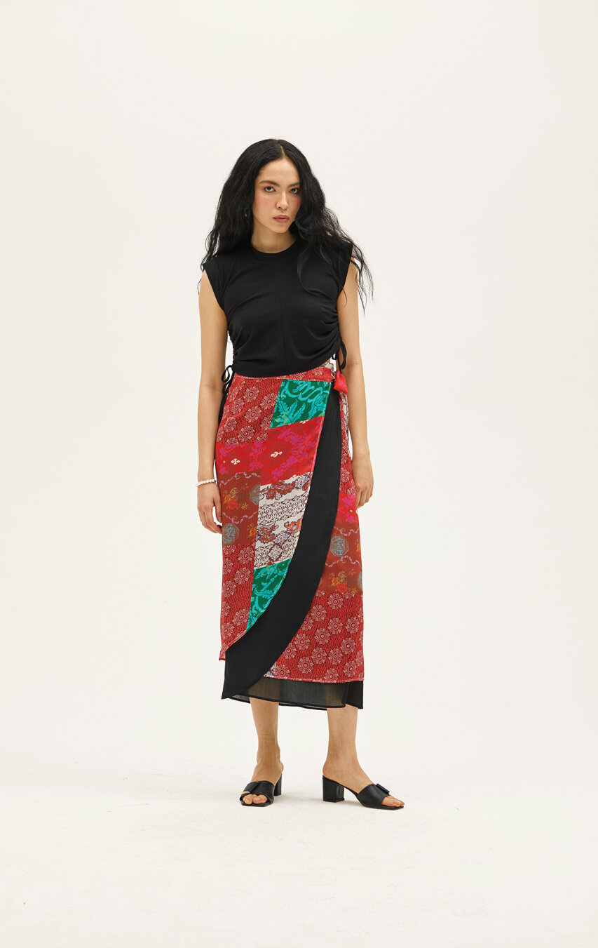 Faustina Tie Skirt - 4