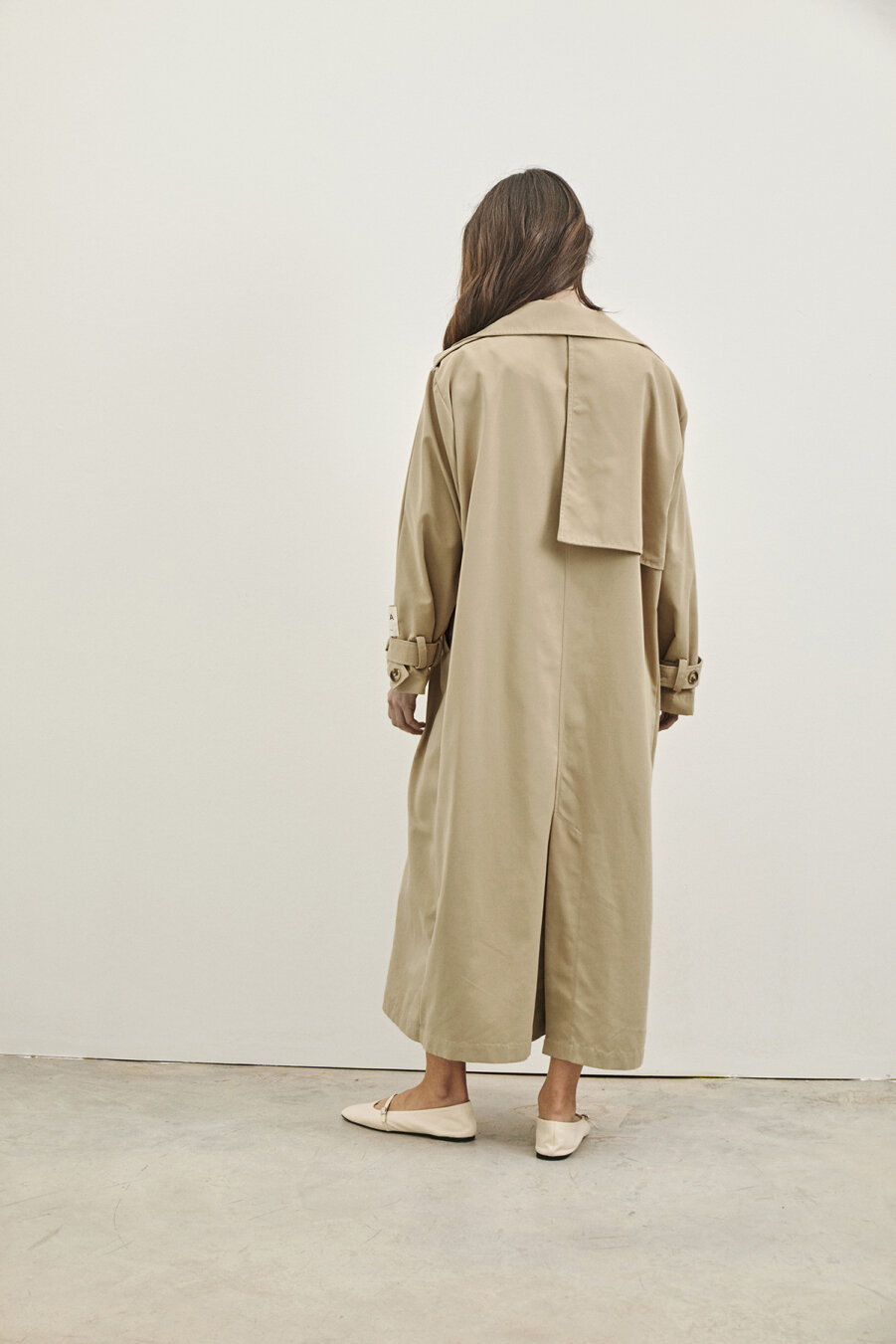 Fayette Beige Trench Coat - 6