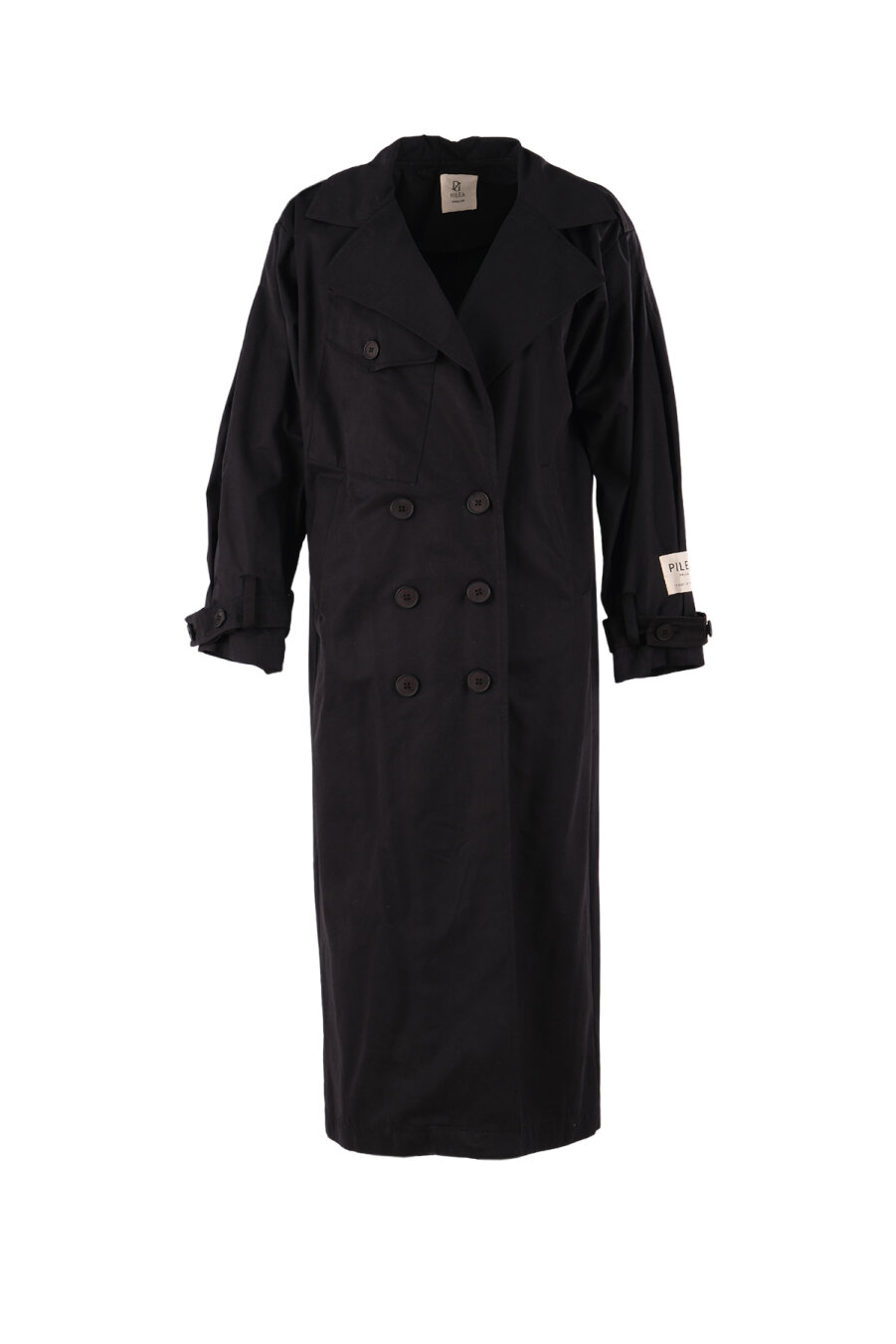 Fayette Black Trench Coat - 3