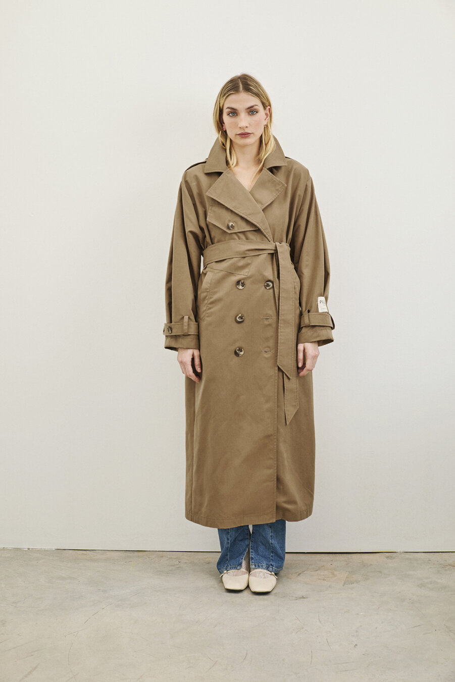 Fayette Camel Trench Coat - 7