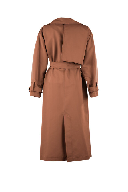 Fayette Cinnamon Trench Coat - 2