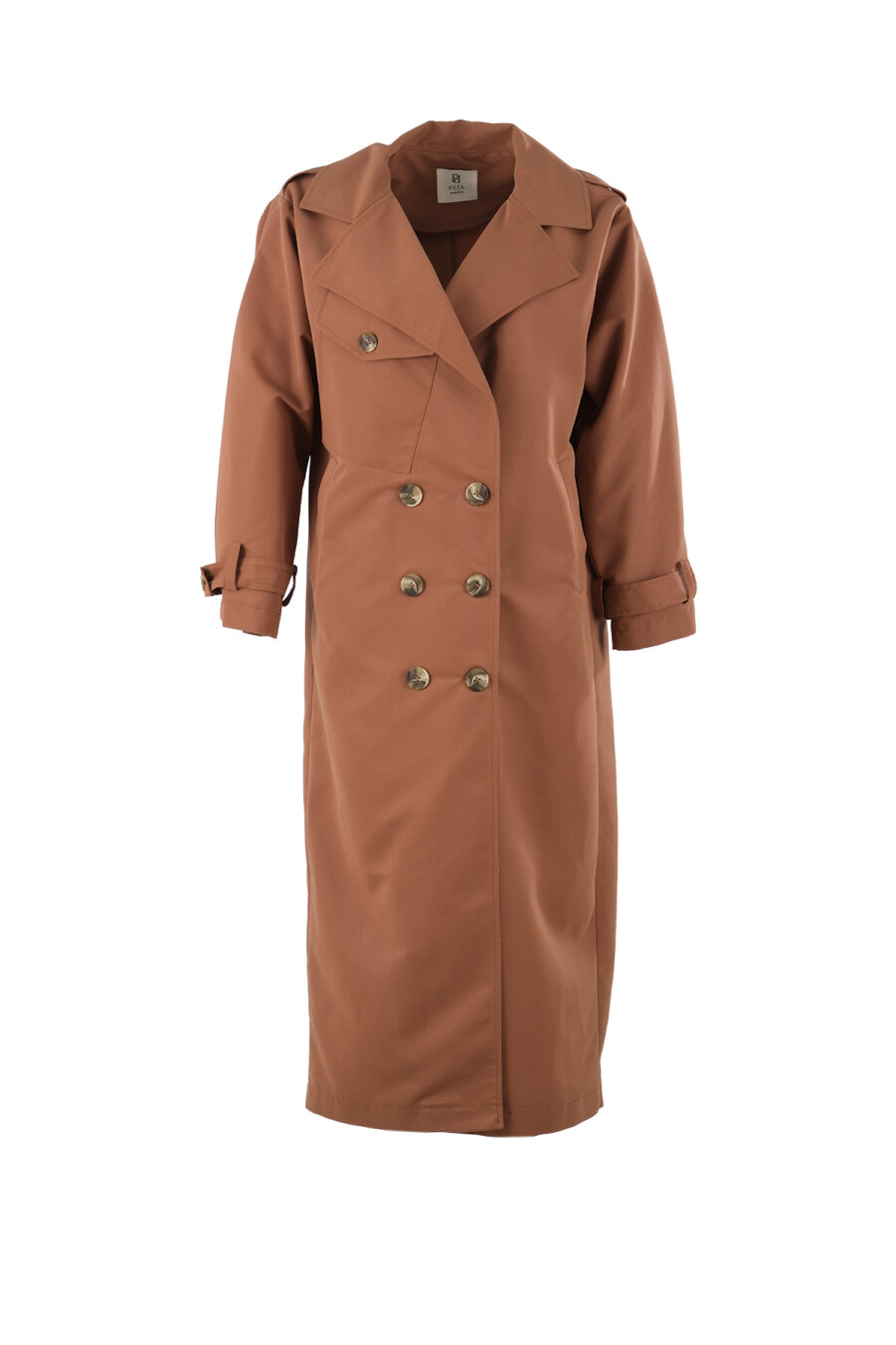 Fayette Cinnamon Trench Coat - 3