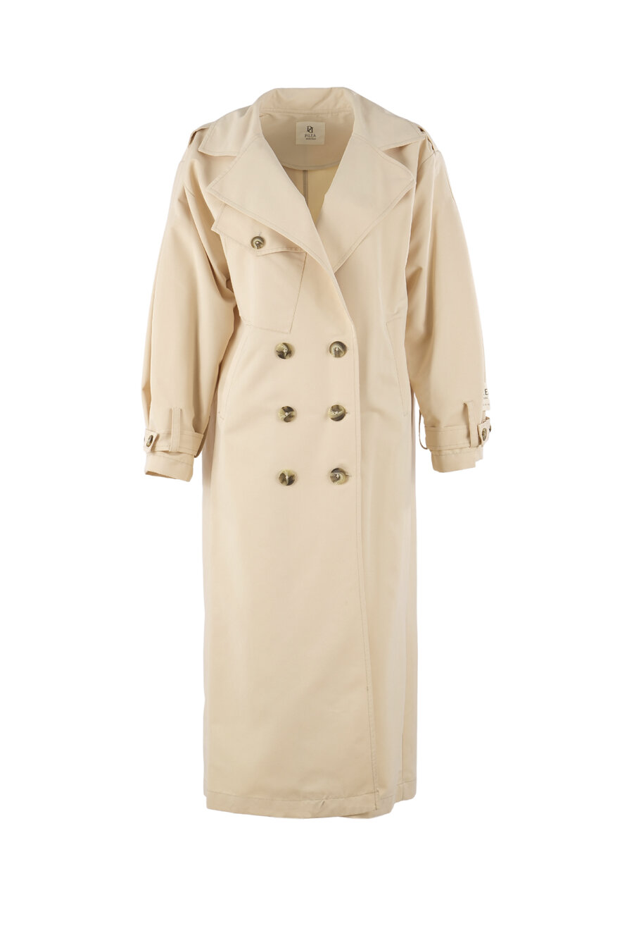 Fayette Vanilla Trench Coat - 3