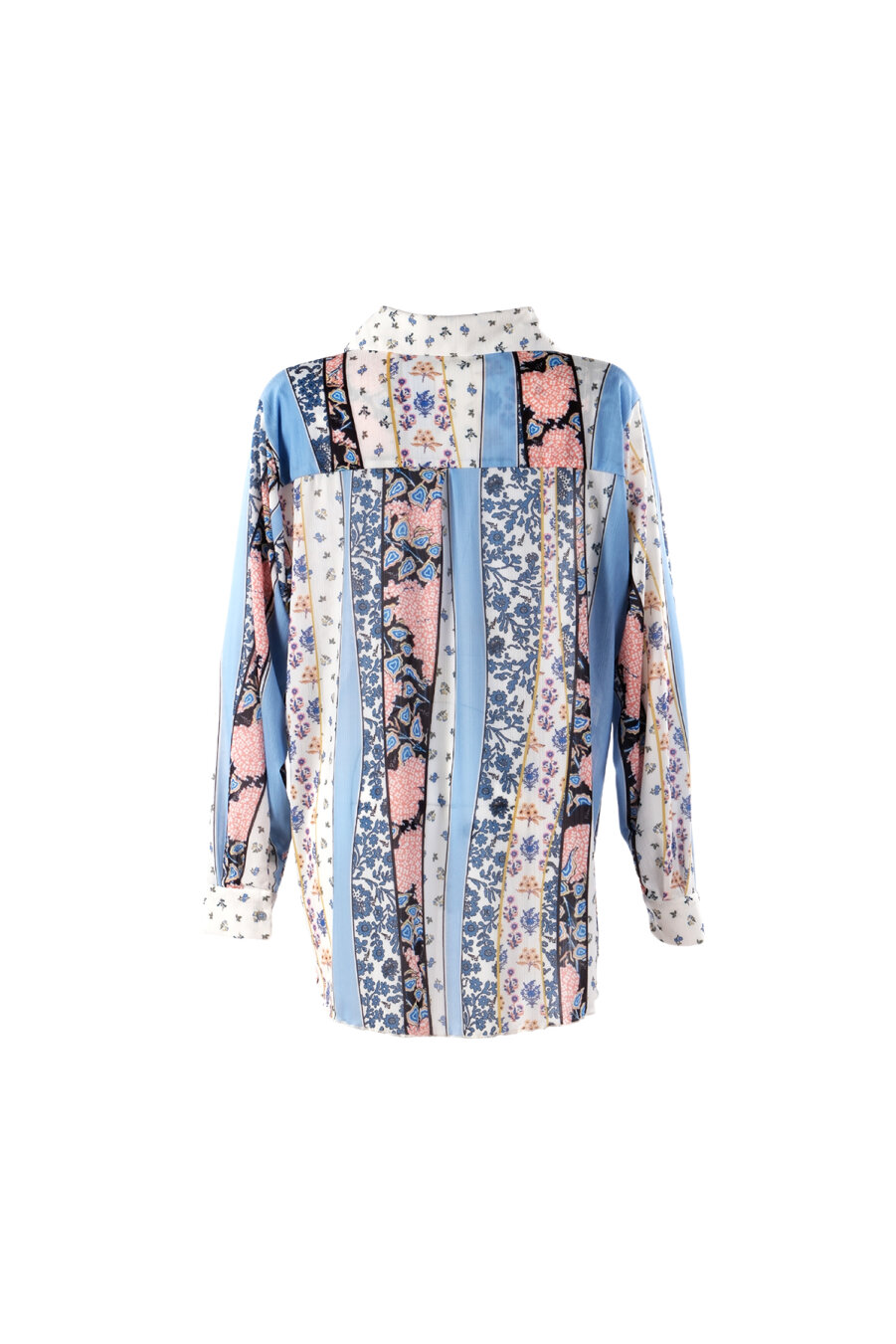 Floral Patterned Knitted Shirt - 5