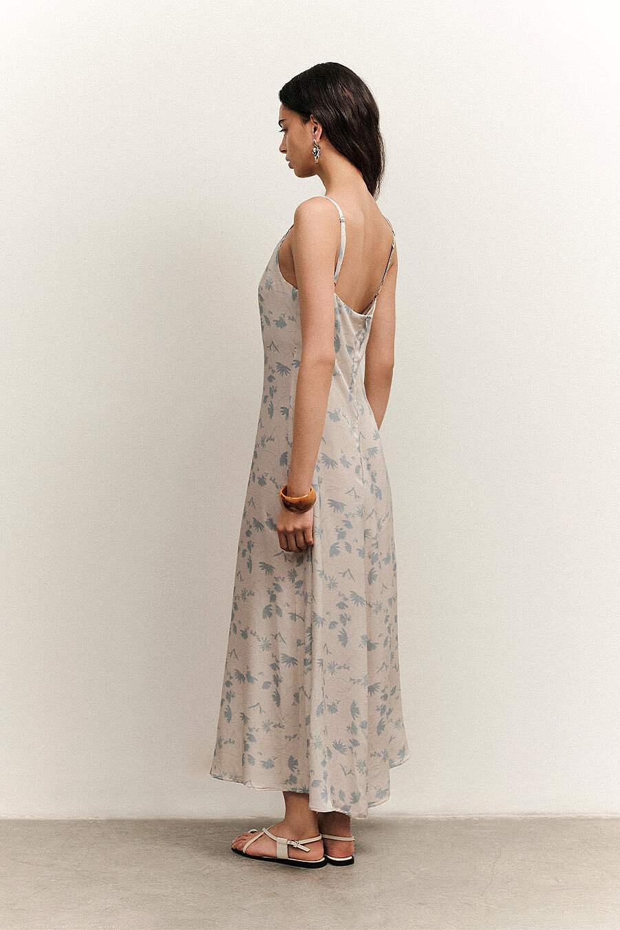 Floria Askılı Elbise - 3