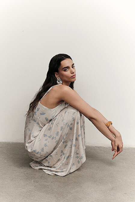 Floria Strapless Dress - Pilea