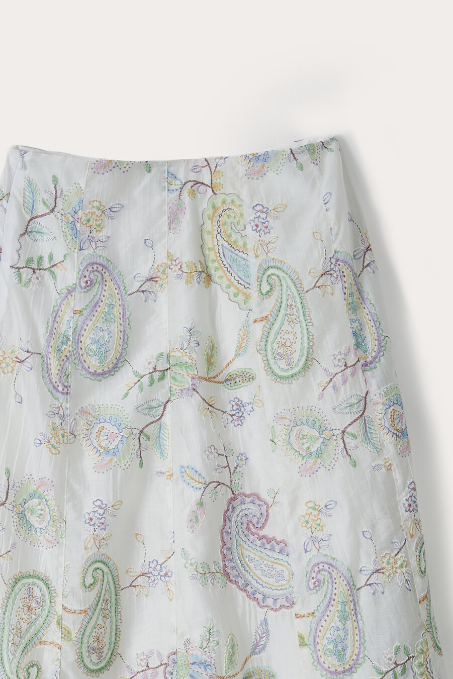 Freya Embroidered Piece Skirt - 6