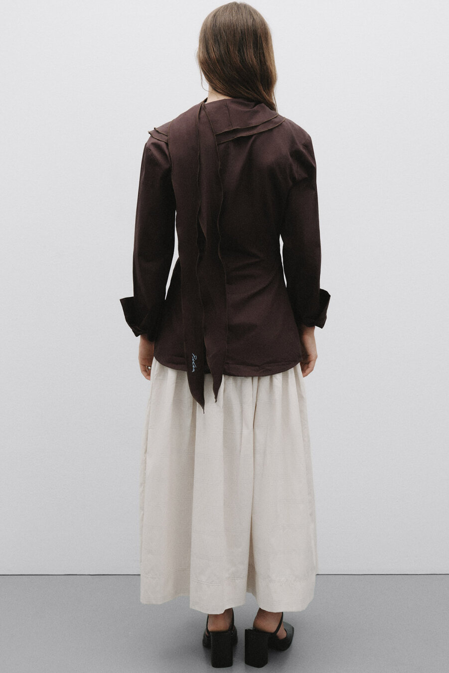 Frida Şal Detaylı Gömlek - 4