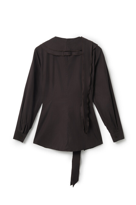 Frida Şal Detaylı Gömlek - 7