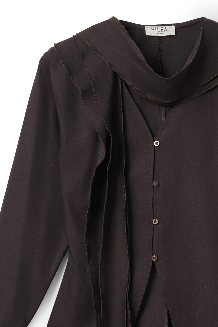 Frida Shawl Detailed Shirt - 5