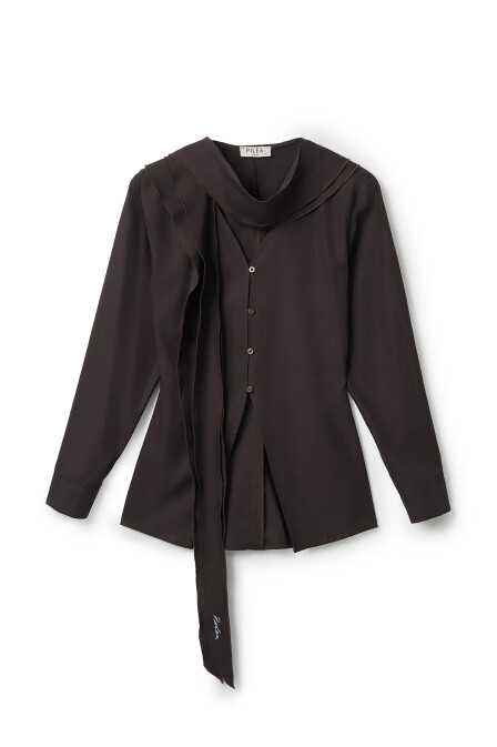 Frida Shawl Detailed Shirt - 6