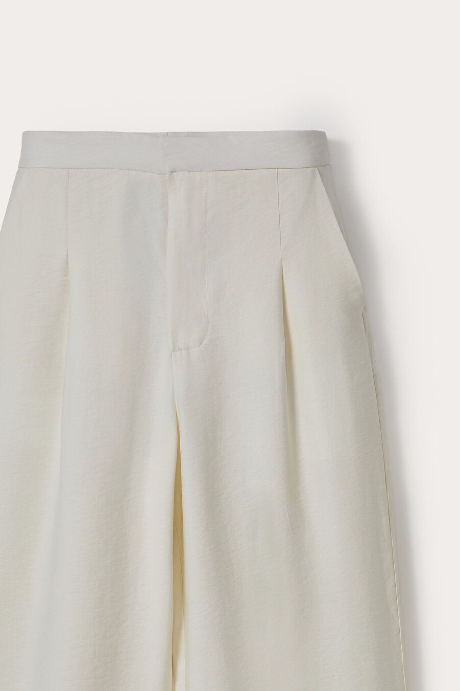 Gina Modal Ecru Pants - 5